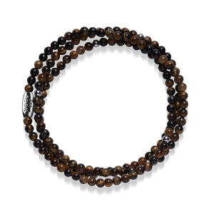 Tigers Eye | .925 Sterling Silver | Gemstone Wrap