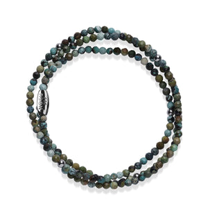 Mixed Turquoise | .925 Sterling Silver | Gemstone Wrap