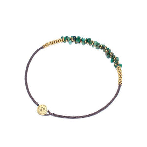 African Green Jade & Gold Plated Terra Bella Necklace