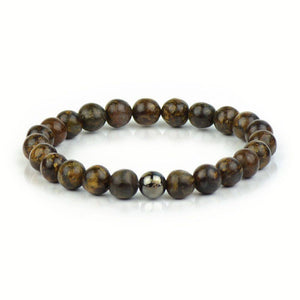 Rock Steady Bronzite Bracelet - The Hendrix