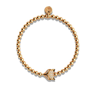 Vixen | 18k Rose Gold | Crystal Fox Bracelet