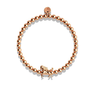 Equestrian | 18k Rose Gold | Horse Charm Bracelet