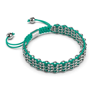 Supreme Kismet Links Bracelet | Silver | Teal