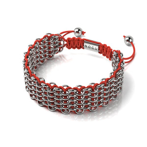 Supreme Kismet Links Bracelet | Silver | Red | Deluxe