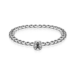 Trooper | Silver | Crystal Charm Bracelet