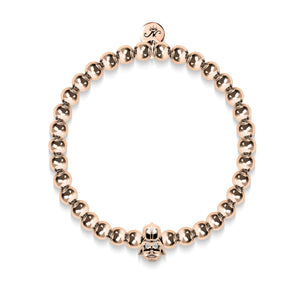 Vader | 18k Rose Gold | Crystal Charm Bracelet