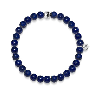 Serenity | Silver Essence Lapis Lazuli Bracelet