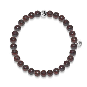 Strength | Silver Essence Breciated Jasper Bracelet