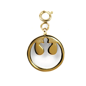 Rebel Alliance - Gold Star Wars Bracelet Charm Tag