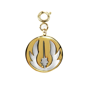 Jedi Order - Gold Star Wars Bracelet Charm Tag