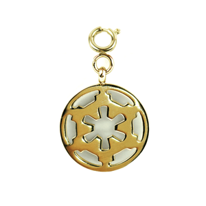 Galactic Empire - Gold Star Wars Bracelet Charm Tag