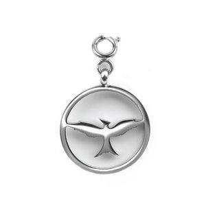 Hunger Games - Silver Bracelet Charm Tag