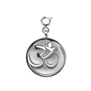 Ohm - Silver Bracelet Charm Tag