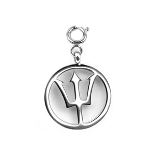 Percy Jackson - Silver Bracelet Charm Tag