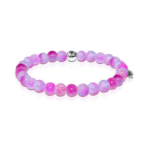 Love | Silver Essence Multi-Colored Jade Bracelet