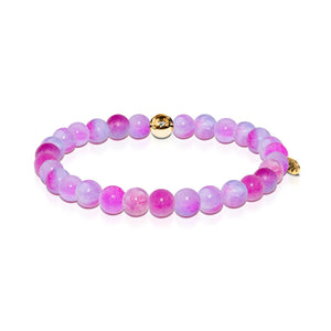 Love | Gold Essence Multi-Colored Jade Bracelet