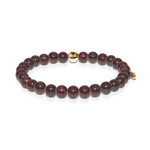 Strength | Gold Essence Breciated Jasper Bracelet